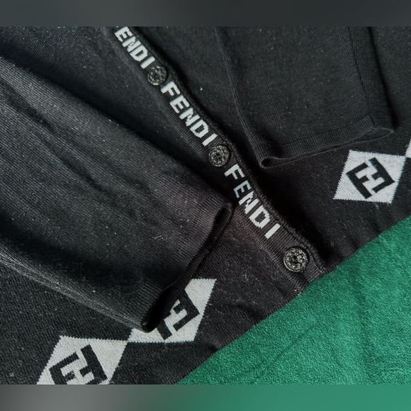 Authentic Fendi Sweater Coat - Picture 10 of 12